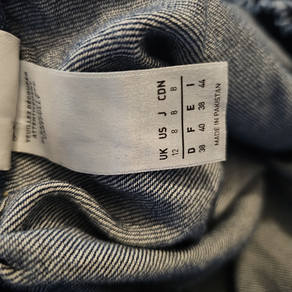 Adidas Originals KE1071 Women's Medium Vintage Denim Pants - Picture 11 of 15